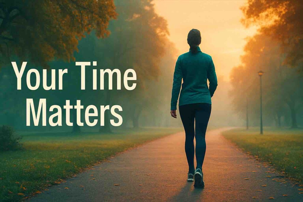 you deserve your own time